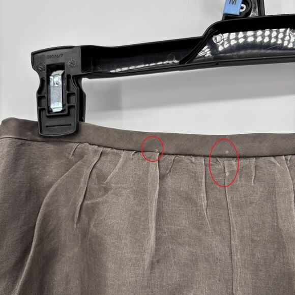 Banana Republic Silk Maxi Skirt 4 Brown Lined Quiet Luxury Old Money - Picture 15 of 16